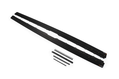 Flow Designs S3 8V Sedan Pre-Facelift Side Skirt Splitters V3 (Pair)