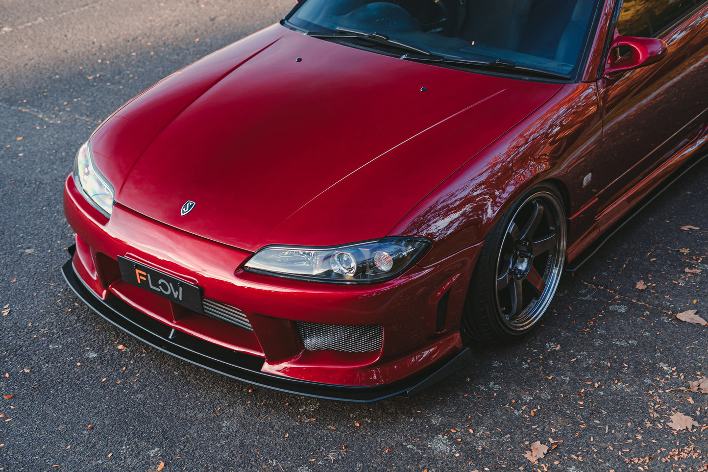 Flow Designs S15 / 200SX Aero Front Lip Splitter V3 (For Aero Front Bar)