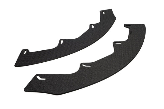 Flow Designs S3 8P Hatch (PFL) Front Lip Splitter Extensions (Pair)