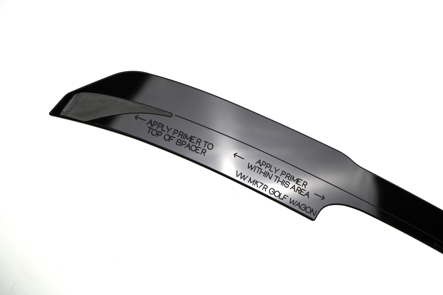 Flow Designs MK7 Golf R Wagon Rear Spoiler Extension