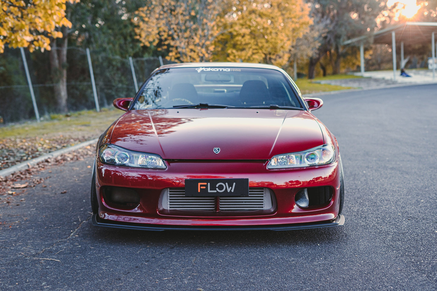 Flow Designs S15 / 200SX Front Lip Splitter Extensions (Pair - For Standard Front Bar)