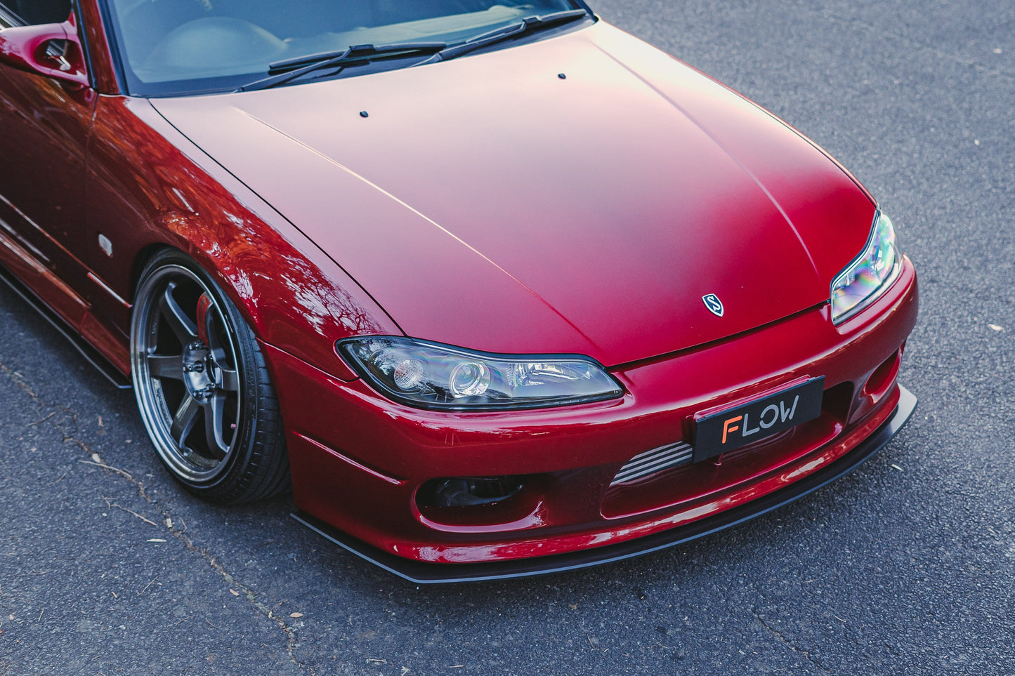 Flow Designs S15 / 200SX Full Lip Splitter Set (Aero or Standard)