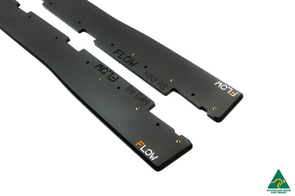 Flow Designs MK3.5 Focus ST (Facelift) Side Skirt Splitters (Pair)
