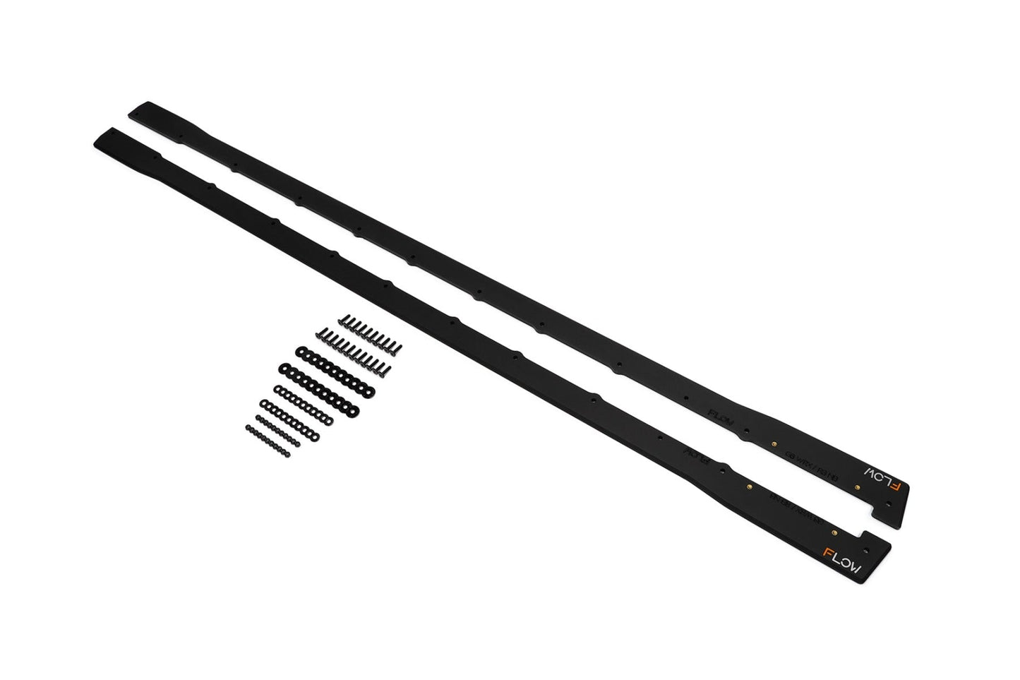 Flow Designs Impreza WRX/RS G3 Hatch PFL Side Skirt Splitters (Pair)