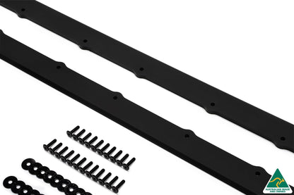 Flow Designs Impreza WRX/RS G3 Hatch PFL Side Skirt Splitters (Pair)