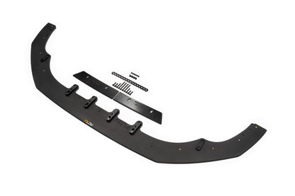 Flow Designs S3 8V Sedan Pre-Facelift Front Lip Splitter V3 & Mounting Brace
