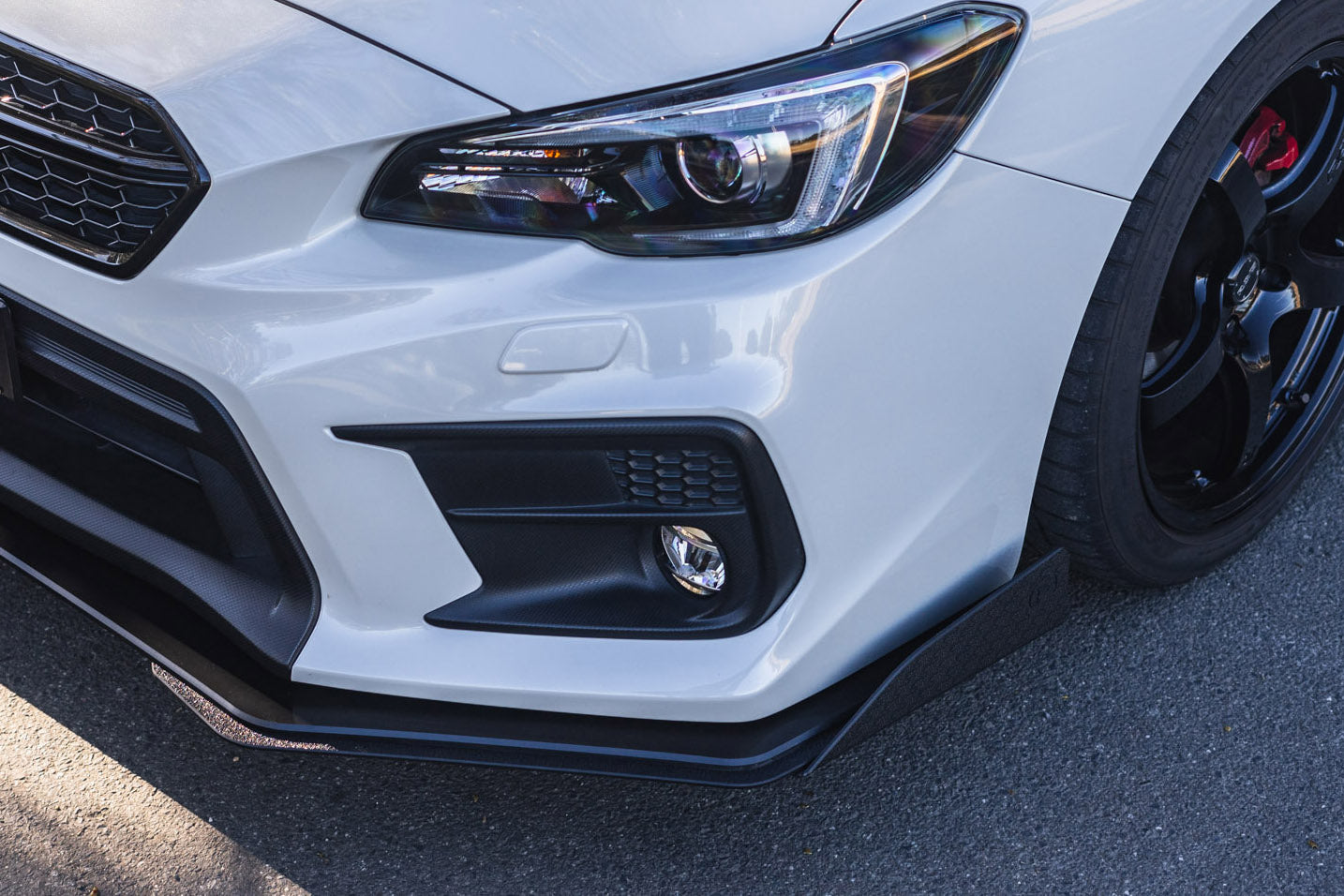 Flow Designs VA WRX & STI Front Lip Splitter