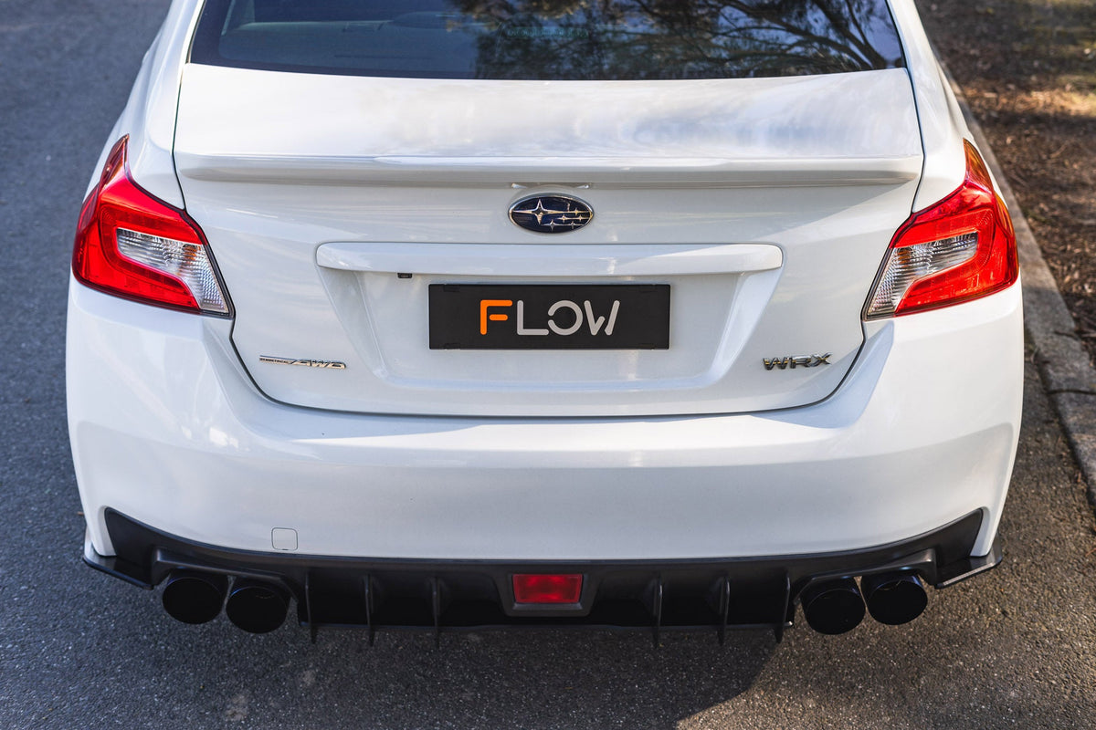 Flow Designs VA WRX & STI Flow-Lock Rear Diffuser