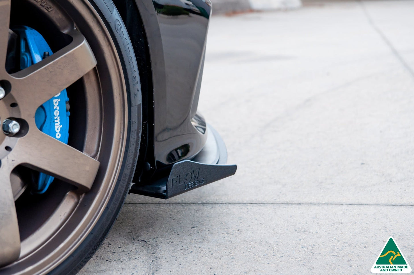 Flow Designs MK3 Focus RS Rear Spat Winglets (Pair)
