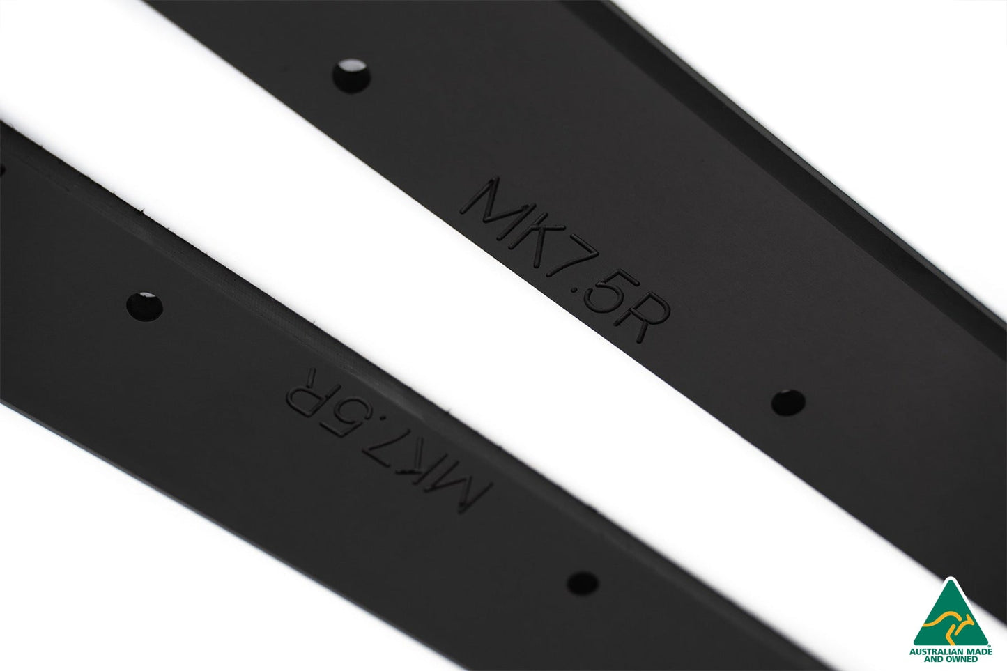 Flow Designs MK7.5 Golf R Side Skirt Splitters (Pair)
