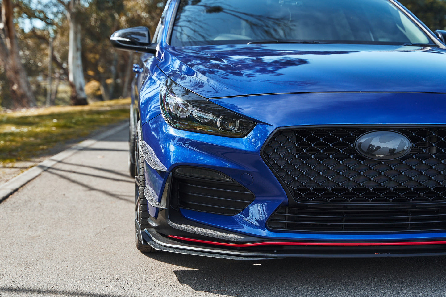 Flow Designs i30 N Line Front Bumper Canards