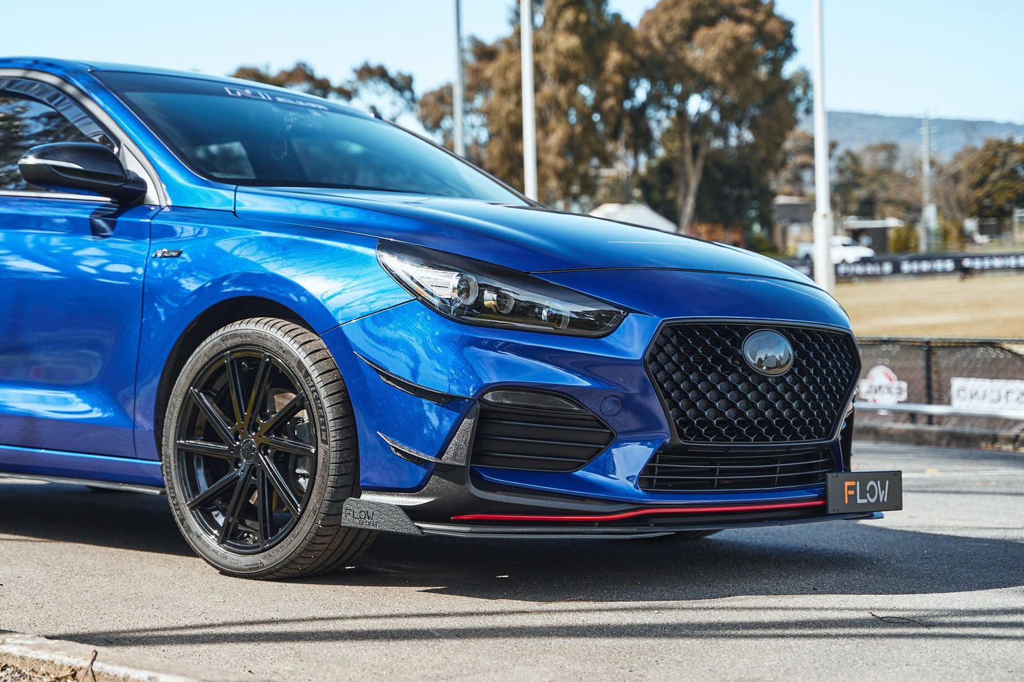 Flow Designs i30 N Line Front Bumper Canards
