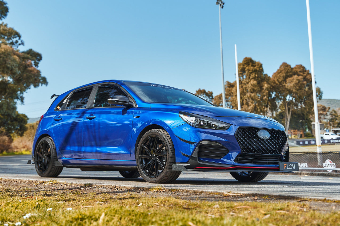 Flow Designs i30 N Line Front Bumper Canards