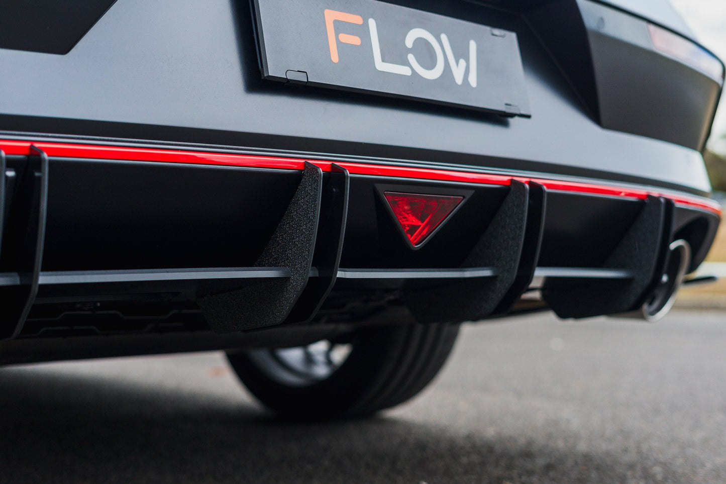 Flow Designs CN7 V2 Elantra N Sedan Facelift V2 - 2024+ Flow-Lock Rear Diffuser