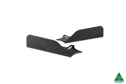 Flow Designs i30N Fastback PD FL 2022+ Front Lip Splitter Winglets (Pair)