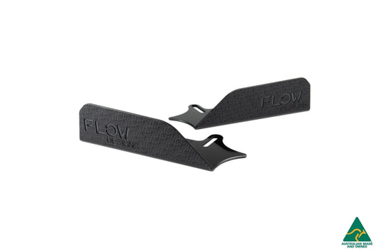 Flow Designs i30N Fastback PD FL 2022+ Front Lip Splitter Winglets (Pair)