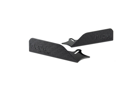 Flow Designs i30N Hatch PDE V6 FL2 2025 Front Lip Splitter Winglets (Pair)