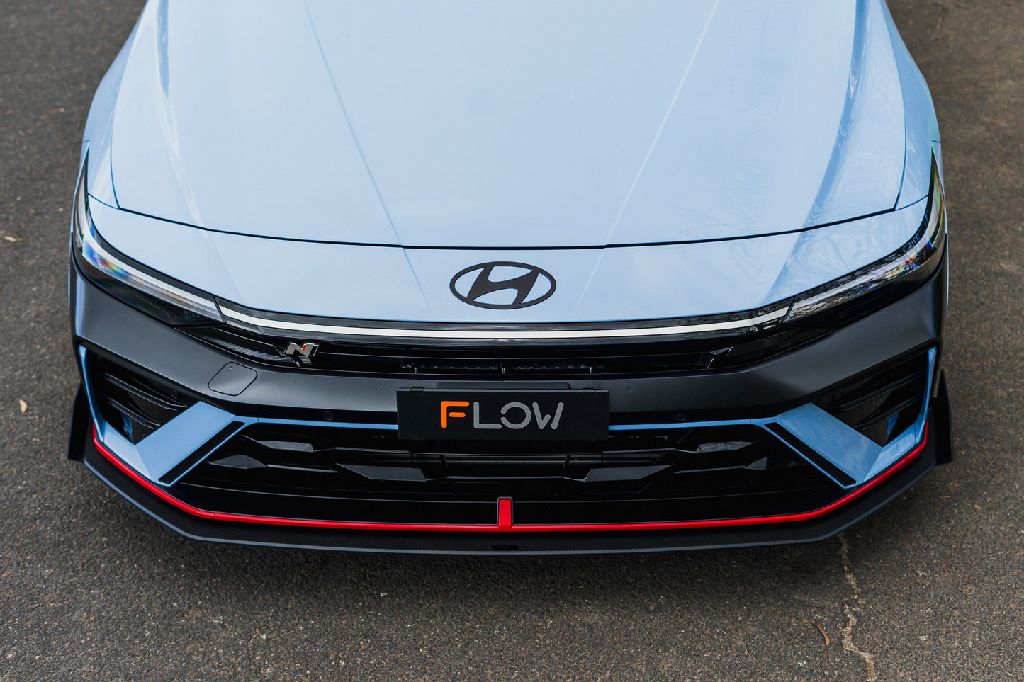 Flow Designs CN7 V2 i30N Sedan FL 2024+ Front Lip Splitter Winglets (Pair)