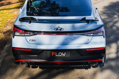 Flow Designs CN7 V2 i30N Sedan FL 2024+ Flow-Lock Rear Diffuser