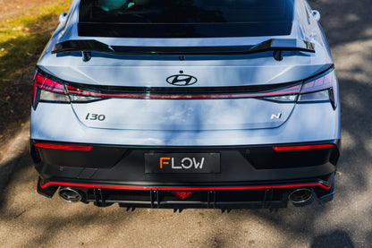 Flow Designs CN7 V2 Elantra N Sedan Facelift V2 - 2024 Rear Spats (Pair)