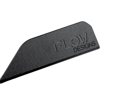 Flow Designs i30N-Line Hatch PDe.V6 FL 2024+ Front Lip Splitter Winglets (Pair)