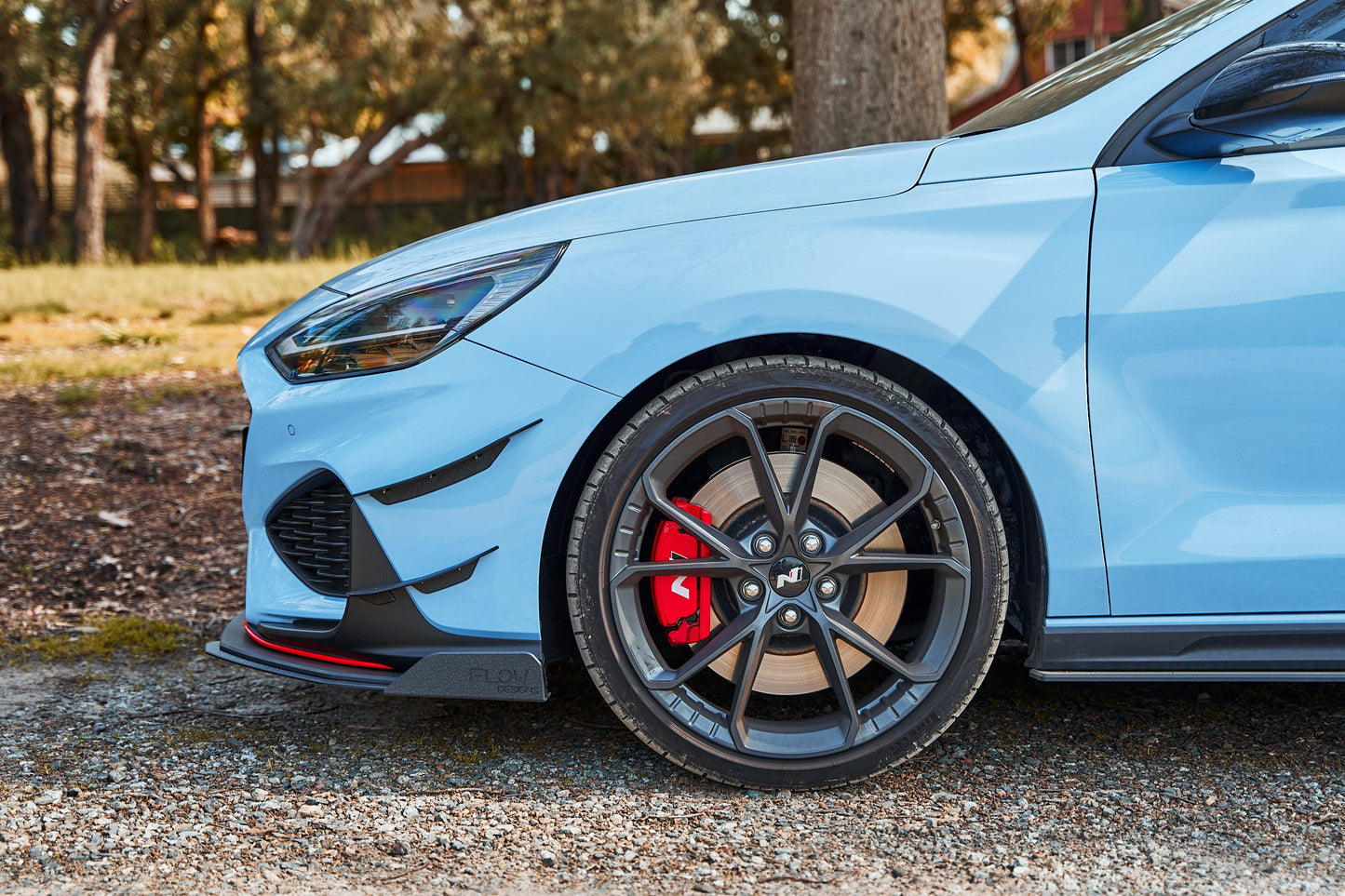 Flow Designs i30 N PD (FL) Front Bumper Canards