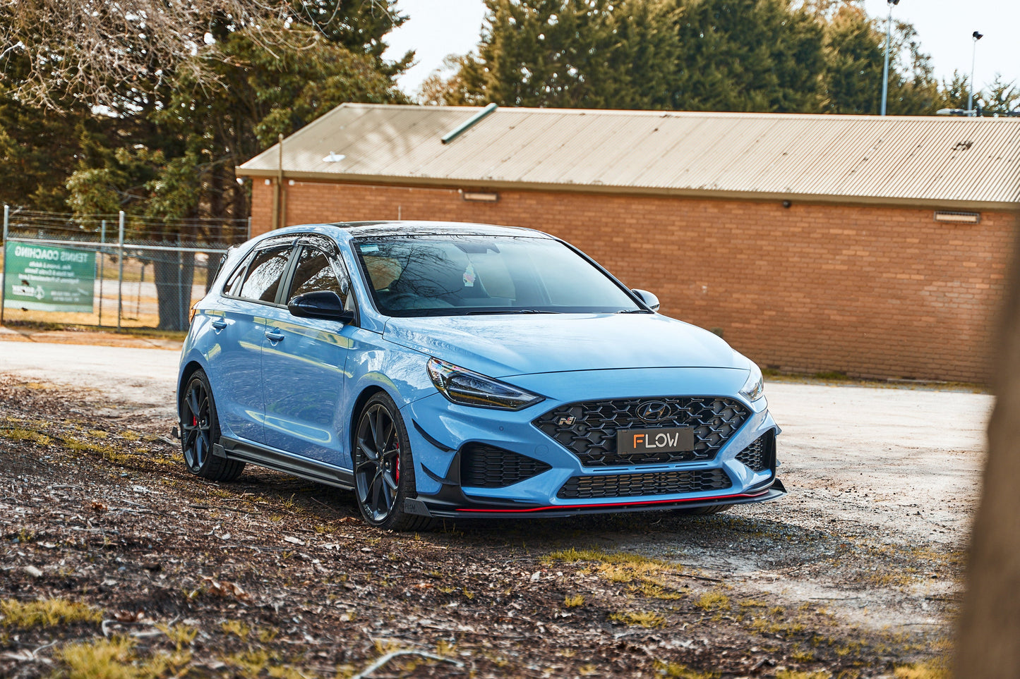 Flow Designs i30 N PD (FL) Front Bumper Canards