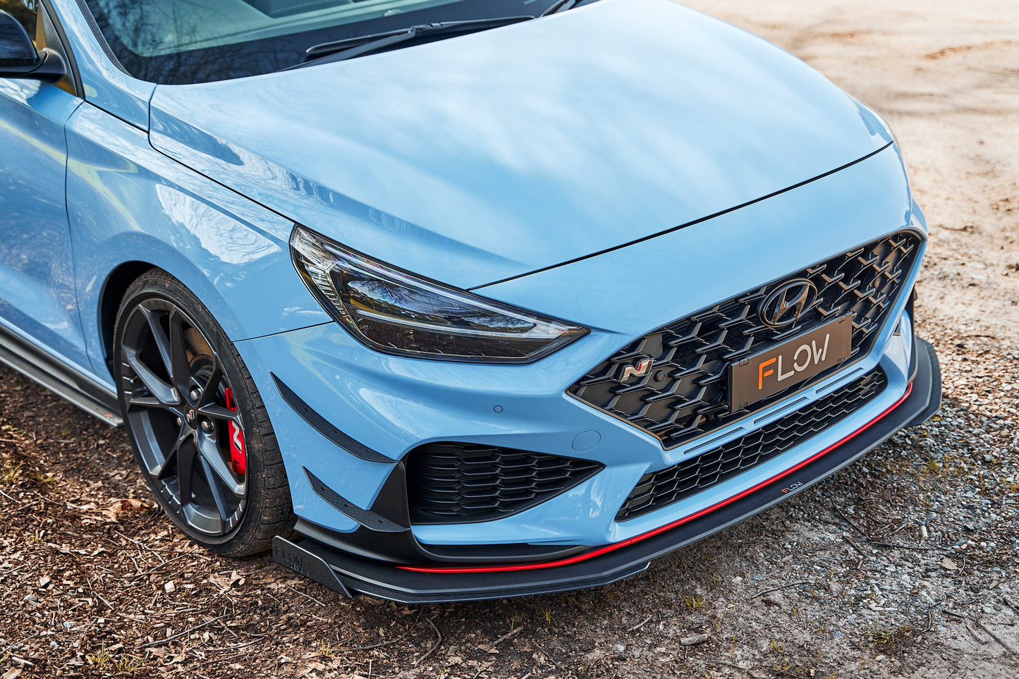 Flow Designs i30 N PD (FL) Front Bumper Canards