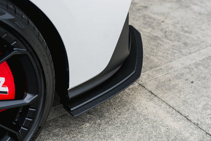 Flow Designs i30N Hatch PDE V6 FL2 2025 Front Lip Splitter Extensions (Pair)