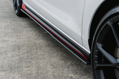 Flow Designs i30N Hatch PDE V6 FL2 2025 Side Skirt Splitters (Pair)