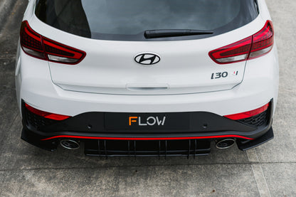 Flow Designs i30N Hatch PDE V6 FL2 2025 Rear Spats (Pair)