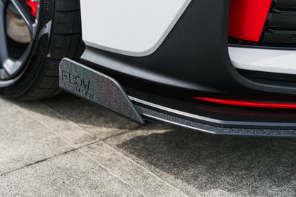 Flow Designs i30N Hatch PDE V6 FL2 2025 Front Lip Splitter Winglets (Pair)