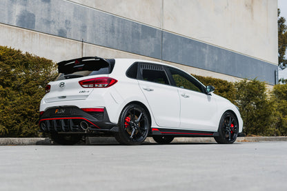Flow Designs i30N Hatch PDE V6 FL2 2025 Flow-Lock Rear Diffuser