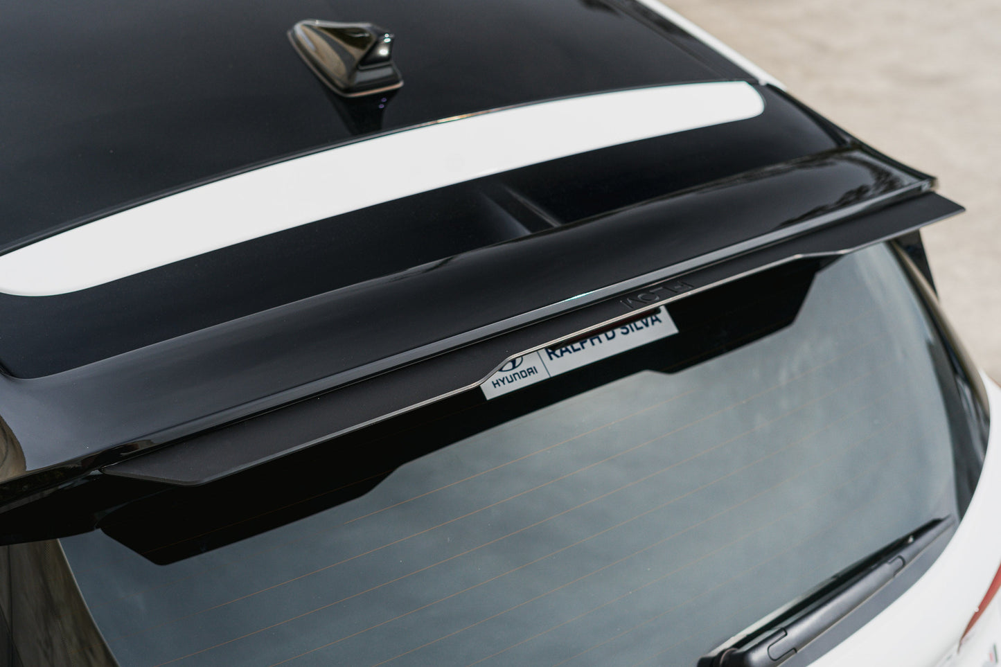 Flow Designs i30N Hatch PDE V6 FL2 2025 Rear Spoiler Extension