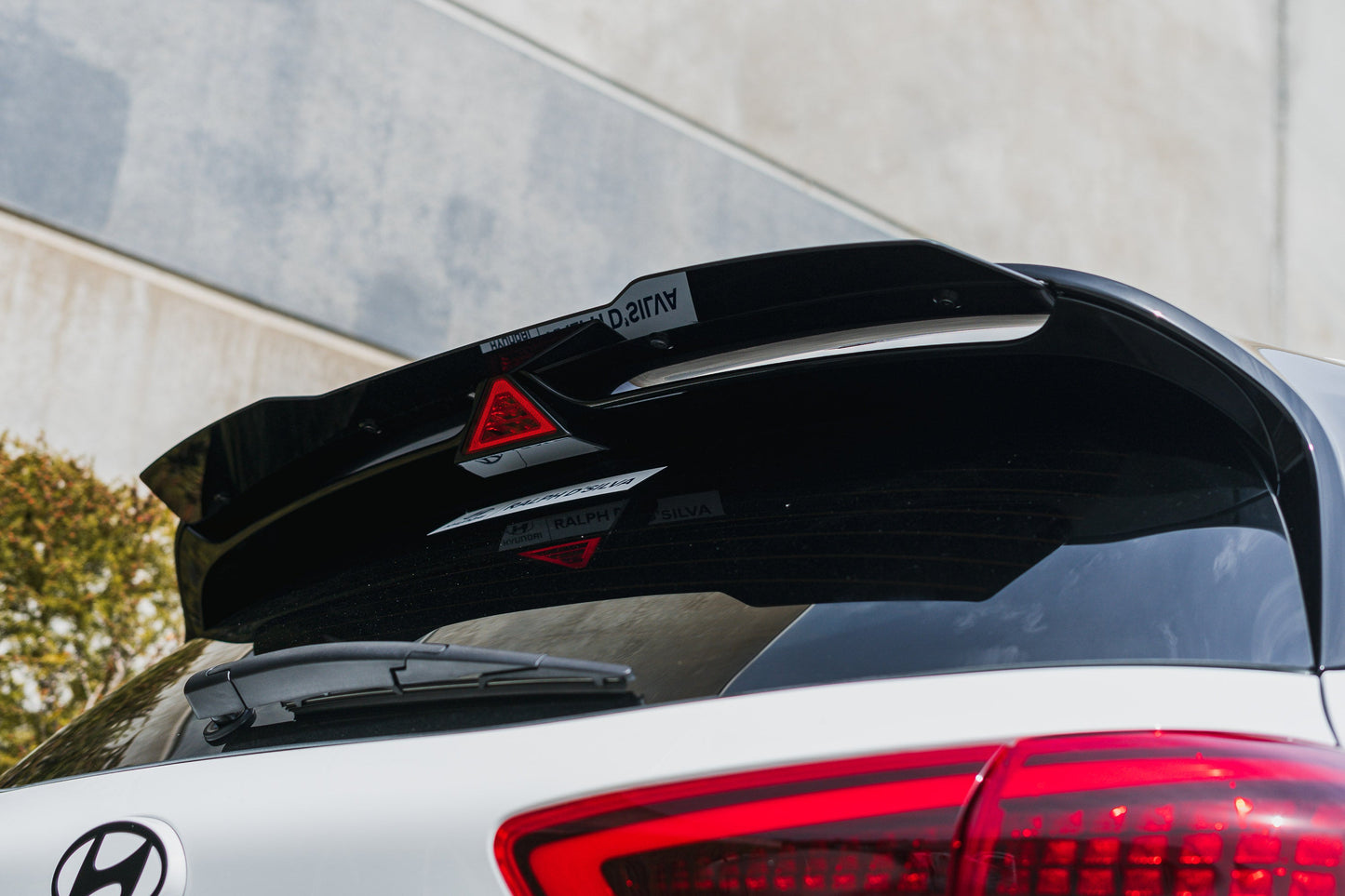 Flow Designs i30N Hatch PDE V6 FL2 2025 Rear Spoiler Extension