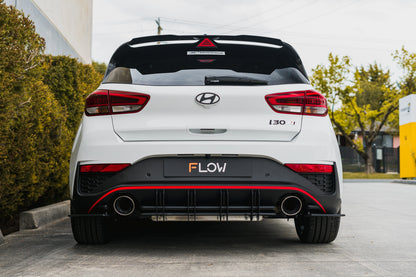 Flow Designs i30N Hatch PDE V6 FL2 2025 Flow-Lock Rear Diffuser