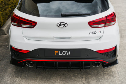 Flow Designs i30N Hatch PDE V6 FL2 2025 Rear Spats (Pair)