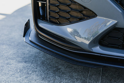 Flow Designs i30N-Line Hatch PDe.V6 FL 2024+ Front Lip Splitter & Reinforcement Brackets