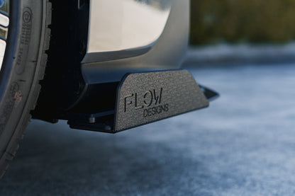Flow Designs i30N-Line Hatch PDe.V6 FL 2024+ Front Lip Splitter & Reinforcement Brackets