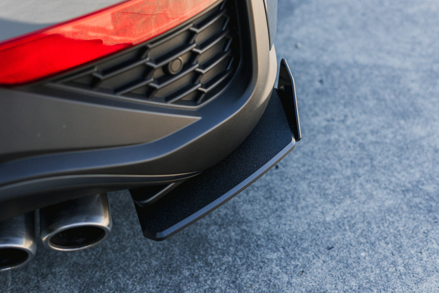 Flow Designs DEMO STOCK - i30N-Line Hatch PDe.V6 FL 2024+ Rear Spats (Pair) - GLOSS BLACK