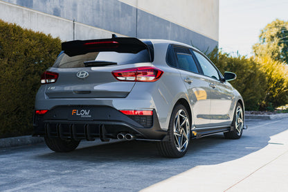 Flow Designs i30N-Line Hatch PDe.V6 FL 2024+ Rear Spoiler Extension