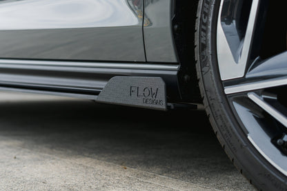 Flow Designs i30N-Line Hatch PDe.V6 FL 2024+ Side Skirt Splitter Winglets (Pair)