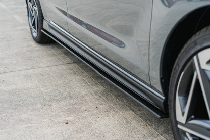 Flow Designs i30N-Line Hatch PDe.V6 FL 2024+ Side Skirt Splitters (Pair)