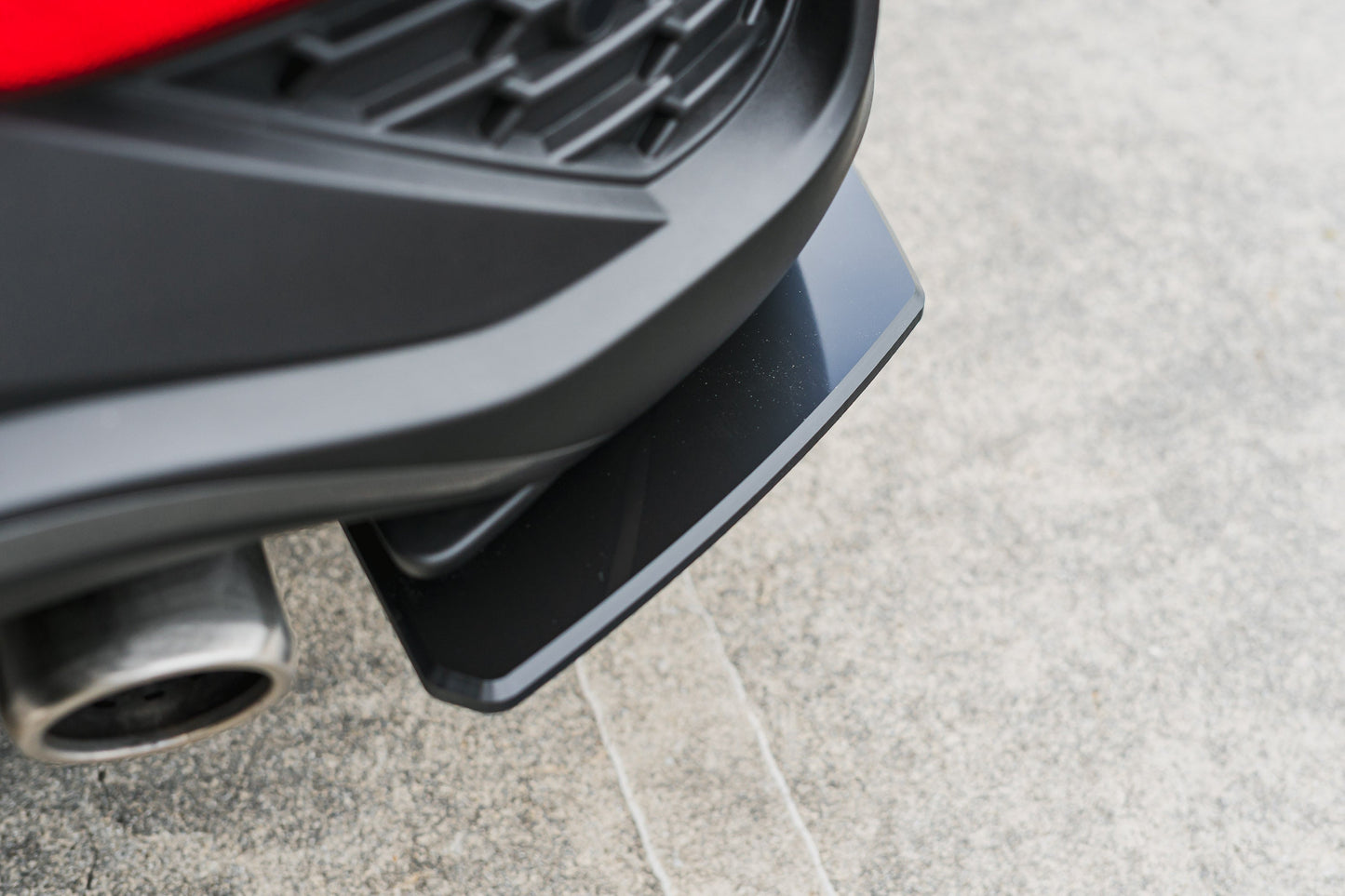 Flow Designs DEMO STOCK - i30N-Line Hatch PDe.V6 FL 2024+ Rear Spats (Pair) - GLOSS BLACK