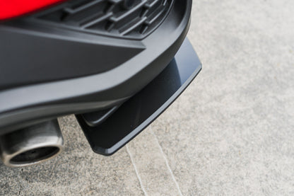 Flow Designs DEMO STOCK - i30N-Line Hatch PDe.V6 FL 2024+ Rear Spats (Pair) - GLOSS BLACK