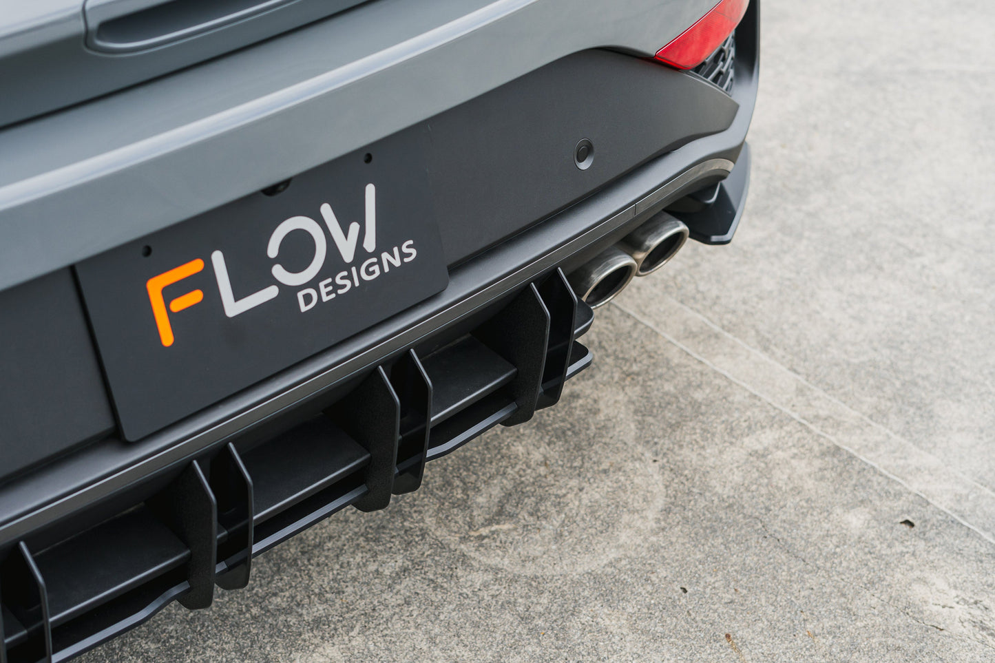 Flow Designs i30N-Line Hatch PDe.V6 FL 2024+ Flow-Lock Rear Diffuser