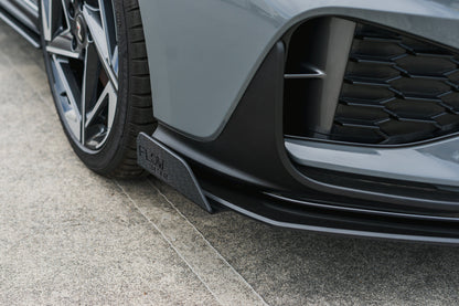 Flow Designs i30N-Line Hatch PDe.V6 FL 2024+ Front Lip Splitter & Reinforcement Brackets
