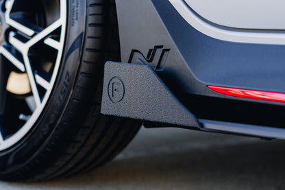 Flow Designs EX-DISPLAY - i20 N BC3 Pre-Facelift / Facelift - Side Skirt Splitters (Pair) - GLOSS BLACK