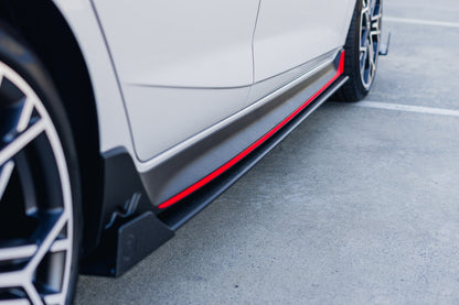 Flow Designs i20 N BC3 Facelift - Side Skirt Splitter Winglets (Pair)