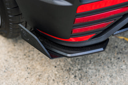 Flow Designs DEMO STOCK - i20 N BC3 Facelift - Rear Spats (Pair) - GLOSS BLACK